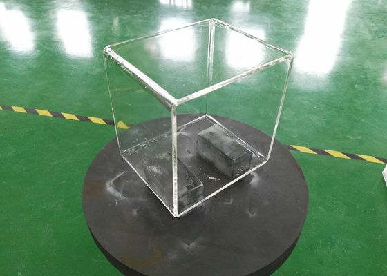 中国 洗浄のシリコンの薄片のためのカスタマイズされた水晶ガラス プロダクト/無水ケイ酸のガラス タンク サプライヤー