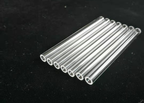 6mm ODの石英ガラスのガラス管の端の火の磨かれた無水ケイ酸のガラス管 サプライヤー