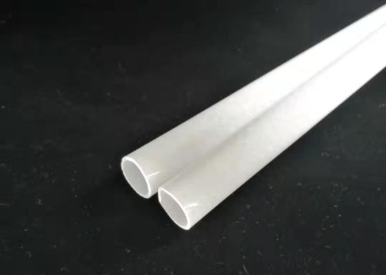 乳白色石英ガラスのガラス管/24mm OD及び2mmの厚さのサテンのタイプ サプライヤー