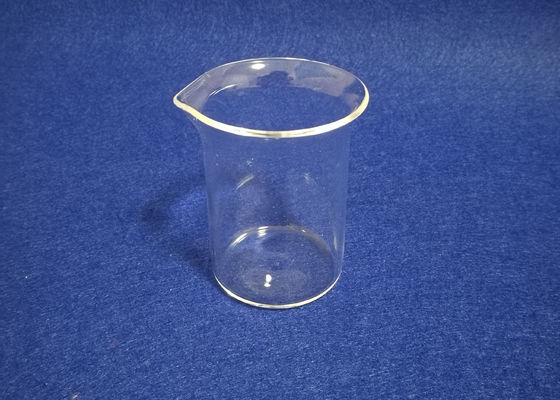 利用できる口の通関サービスの透明な石英ガラスのガラス ビーカー50ML サプライヤー
