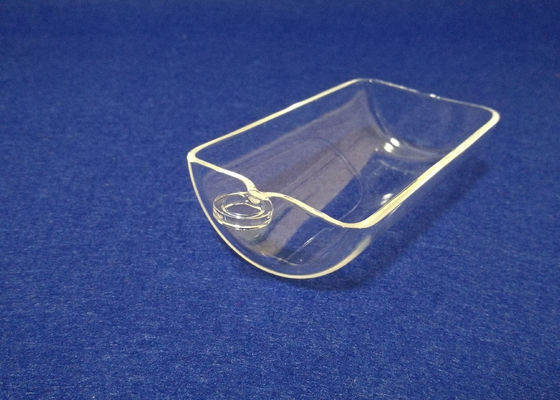 水晶ガラスの燃焼のボート/リングと顧客用石英ガラスのボート サプライヤー