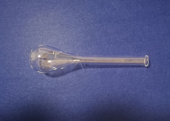 個人化された石英ガラス実験器具/長い首が付いているケルダール フラスコ100ML サプライヤー