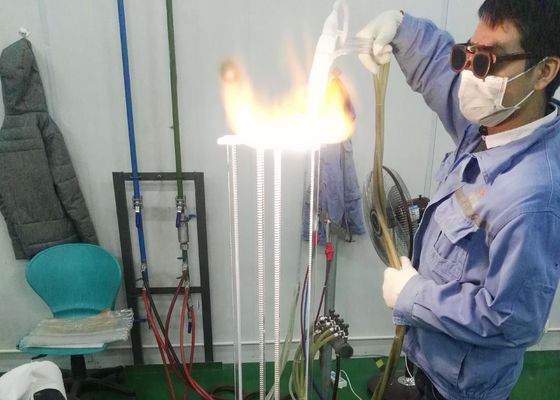 高い純度の水晶ガラスの柵のボートの証明される太陽企業の使用ISO サプライヤー