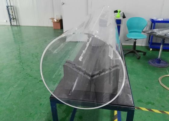 330mmの外径が付いている太陽企業の水晶ガラスの煙管 サプライヤー