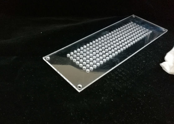 穴JGS2の標準のタイプが付いている明確な光学水晶ガラス窓の版 サプライヤー