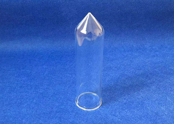 底の小さい穴が付いている実験室の使用石英ガラスのガラスるつぼ サプライヤー