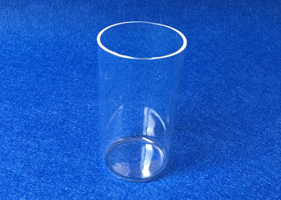なされる平底のタイプ水晶試験管OD60mmの高い純度SiO2材料 サプライヤー