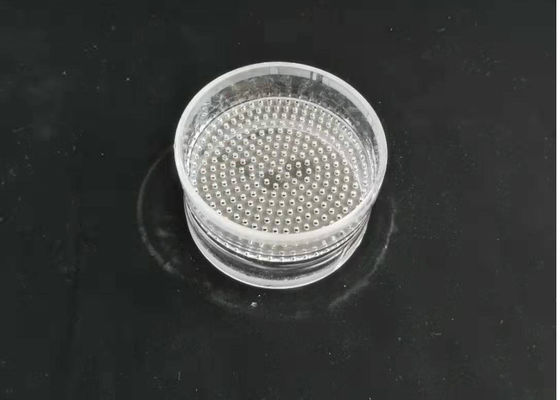 穴の版によって溶接されるカスタマイズされた半透明な水晶ガラス プロダクト サプライヤー