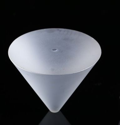 表面のコーティングのないカスタマイズされた化学薬品の石英ガラスのガラス円錐形 サプライヤー