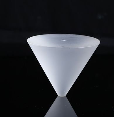 表面のコーティングのないカスタマイズされた化学薬品の石英ガラスのガラス円錐形 サプライヤー