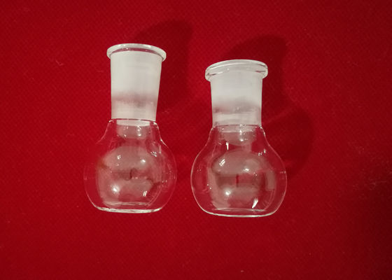 実験室は接合箇所をガラス製品の透明な水晶ガラスのLabwareのフラスコに供給します サプライヤー
